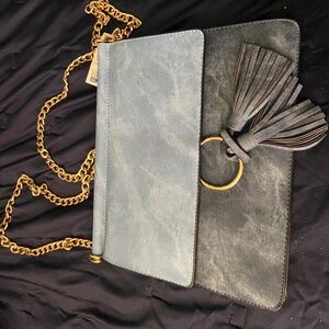 Flat Clutch/cross body handbag - New